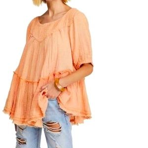 Free People Mystery Land Tunic Dress XS